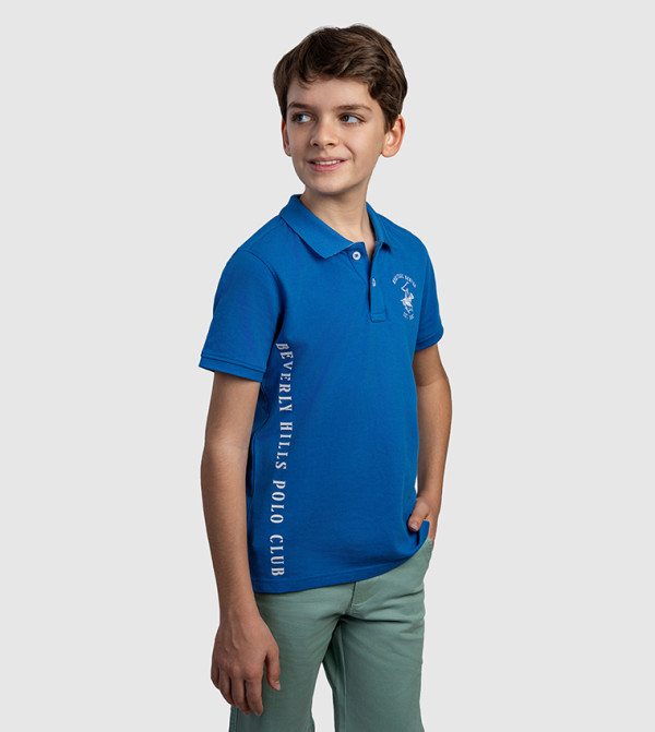 بيفرلي هيلز بولو كلوب  heatwave-ready-k - أزرق T-shirts