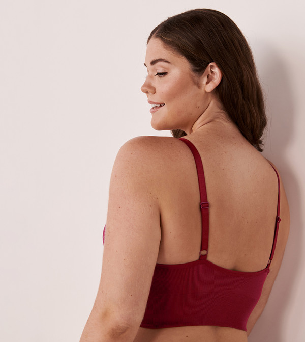 La Vie en Rose La Vie en Rose - Red Sports Bras