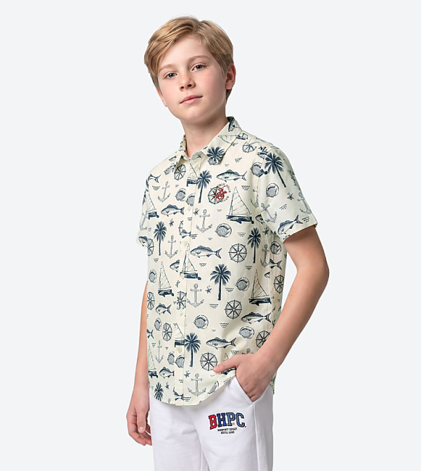 Beverly Hills Polo Club  Shirts - Blue Shirts