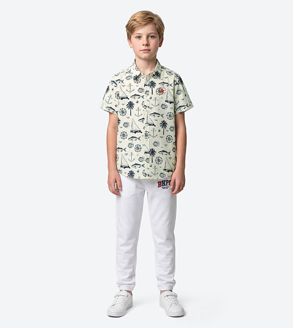 Beverly Hills Polo Club  Shirts - Blue Shirts