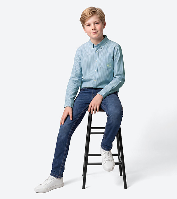 Beverly Hills Polo Club  Shirts - Blue Shirts