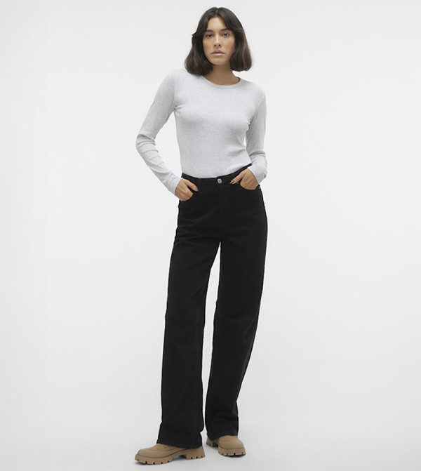 Vero Moda VERO MODA - Grey Casual Tops