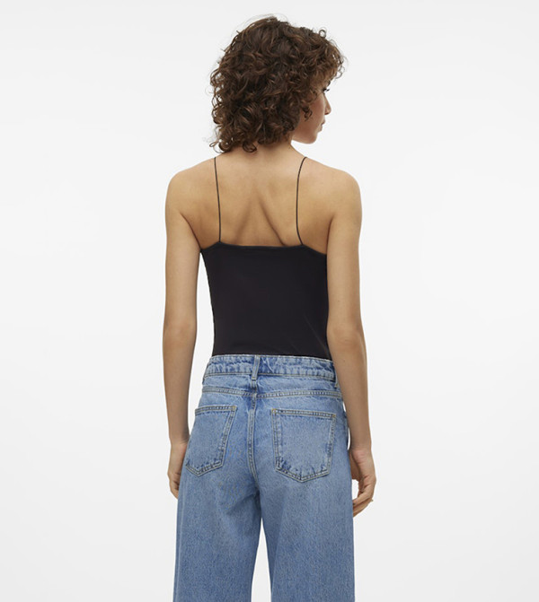 Vero Moda VERO MODA - BLACK Wide Leg Jeans
