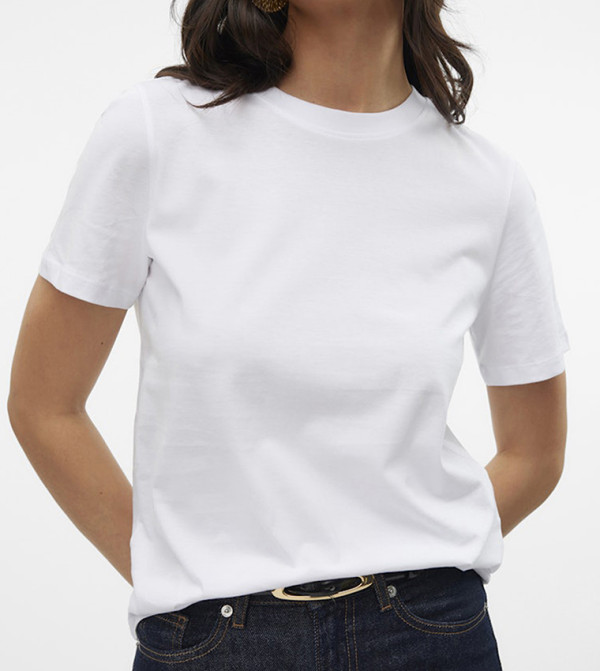 فيرو مودا فيرو مودا - أبيض Short Sleeve T-Shirts
