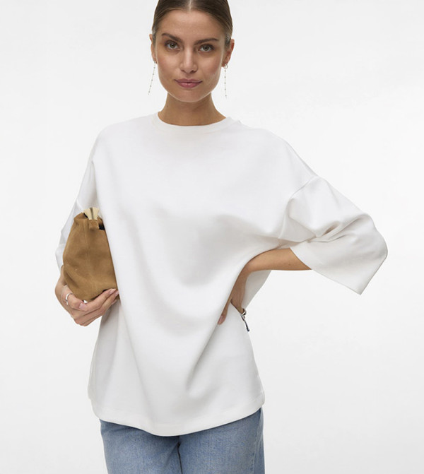 Vero Moda VERO MODA - White Maxi Skirts