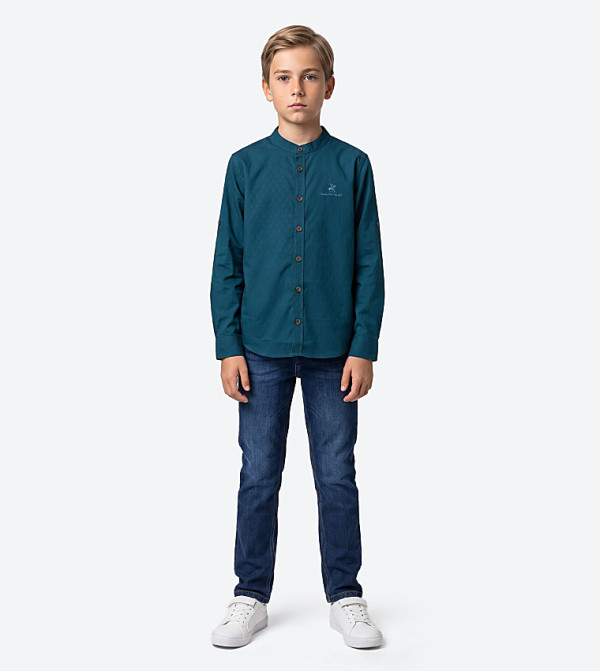 Beverly Hills Polo Club Topwear - Teal Shirts