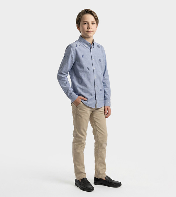 Beverly Hills Polo Club  - Blue Shirts