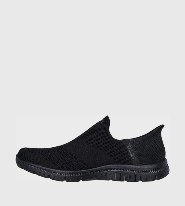 Skechers  Shoes - BLACK Casual Slip-ons