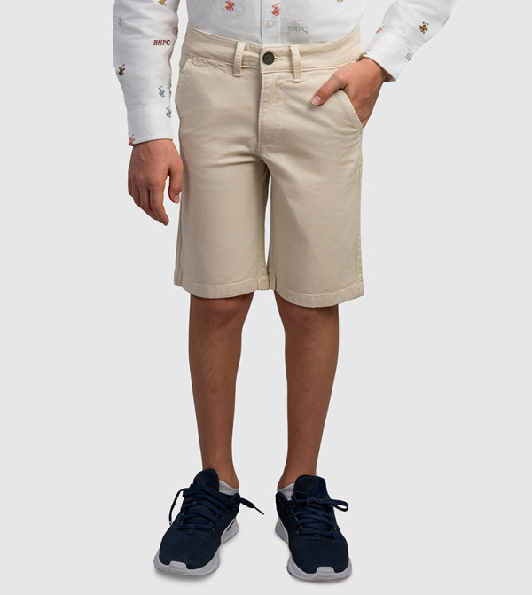 Beverly Hills Polo Club  Shorts - Beige Shorts