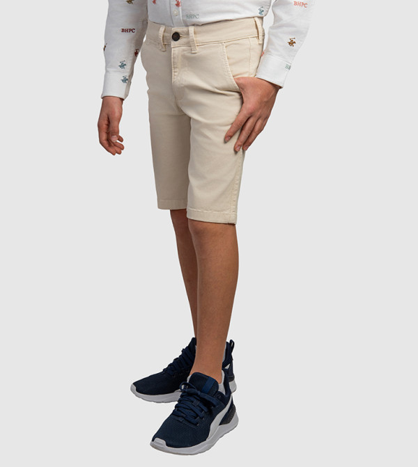 Beverly Hills Polo Club  Shorts - Beige Shorts
