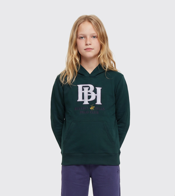Beverly Hills Polo Club  Hoodies - Green Hoodies