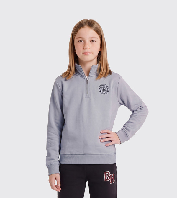 Beverly Hills Polo Club  Sweatshirts - Grey Sweatshirts