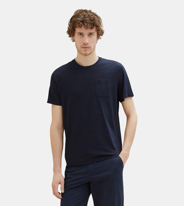 Tom Tailor Tom Tailor - Blue Casual T-Shirts