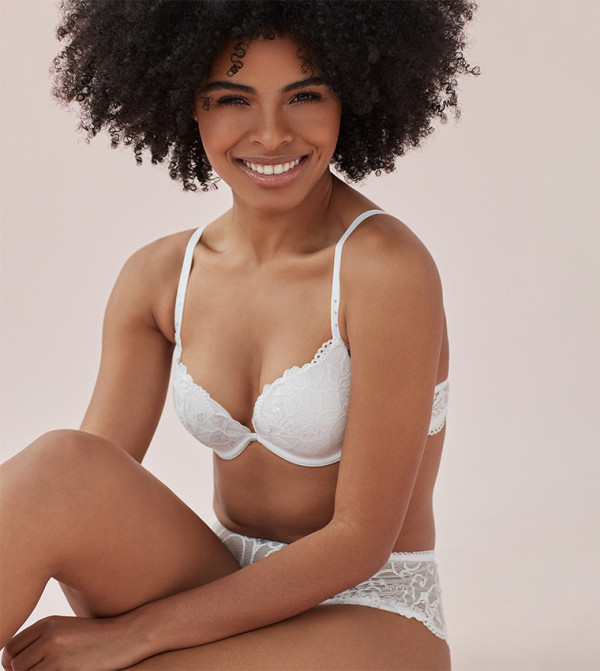 La Vie en Rose  Lingerie - White Bras