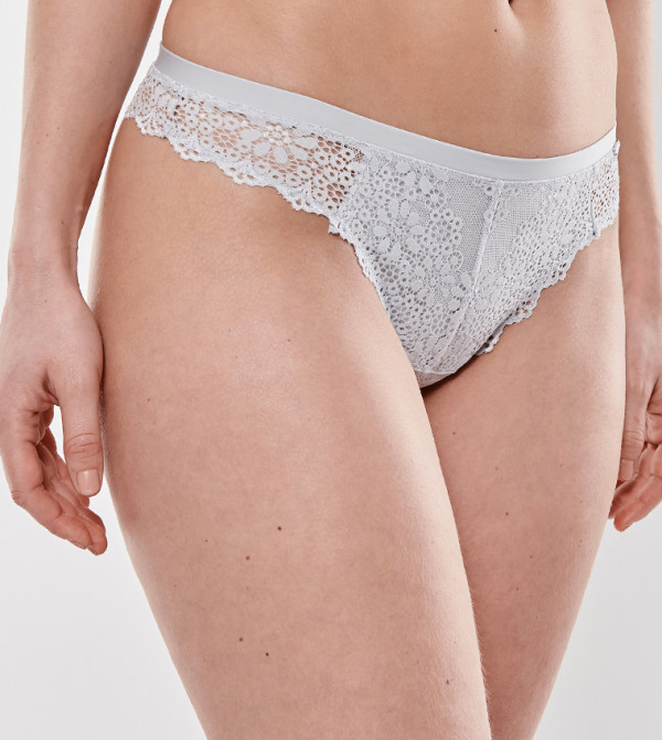 La Vie en Rose  Briefs - Grey Briefs