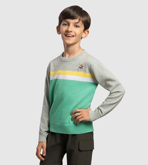Beverly Hills Polo Club  Winterwear & Outerwear - Green Sweaters & Cardigans