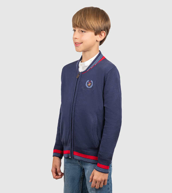 Beverly Hills Polo Club  Winterwear & Outerwear - Navy Sweaters & Cardigans