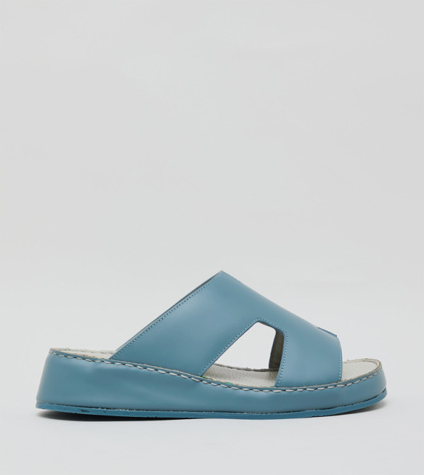ستيف مادن  أحذية فلات - أزرق Flat Sandals