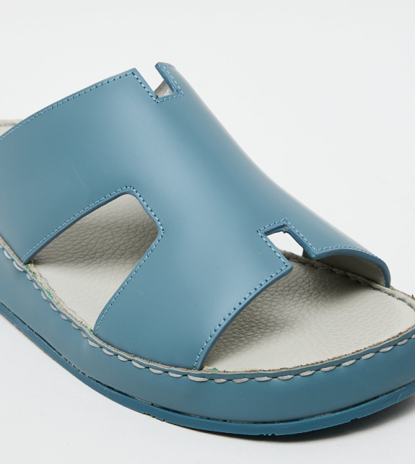 ستيف مادن  أحذية فلات - أزرق Flat Sandals