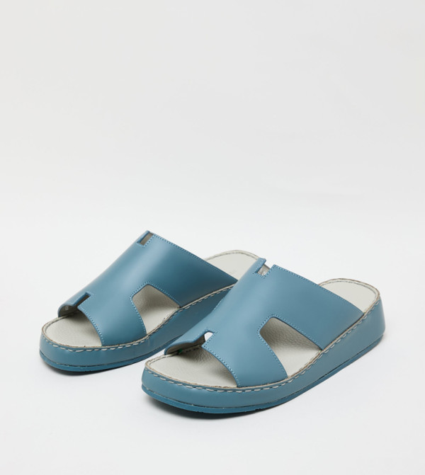 ستيف مادن  أحذية فلات - أزرق Flat Sandals