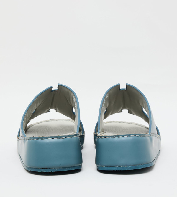 ستيف مادن  أحذية فلات - أزرق Flat Sandals