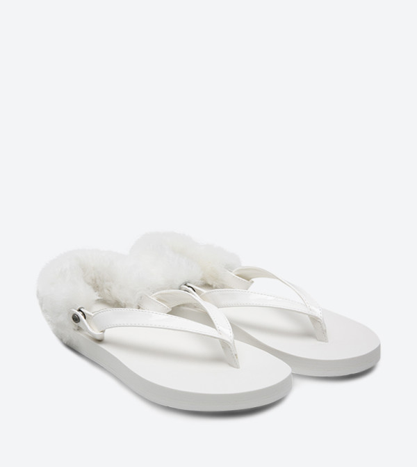Ugg Ugg - White Flip Flops