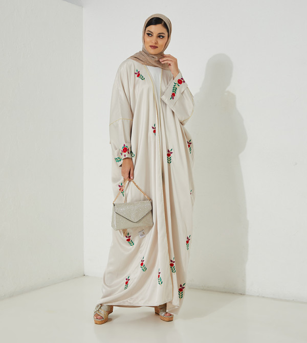 Rosette Abaya Rosette Abaya - Beige Abaya