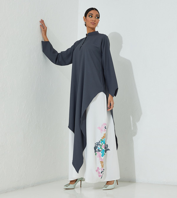 Rosette Abaya Rosette Abaya - Black Abayas