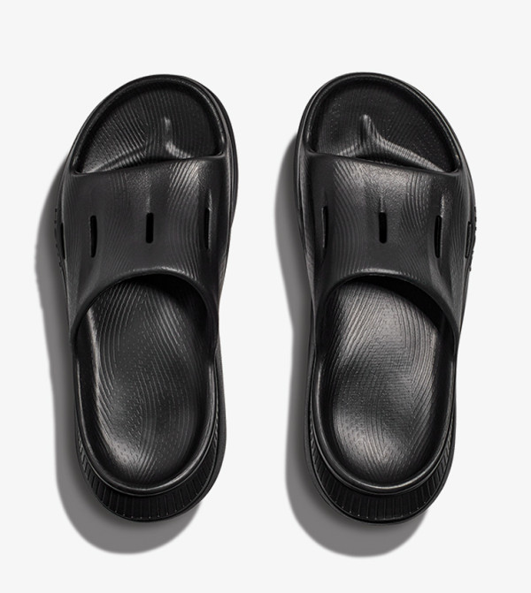 Hoka Shoes - Black Slides