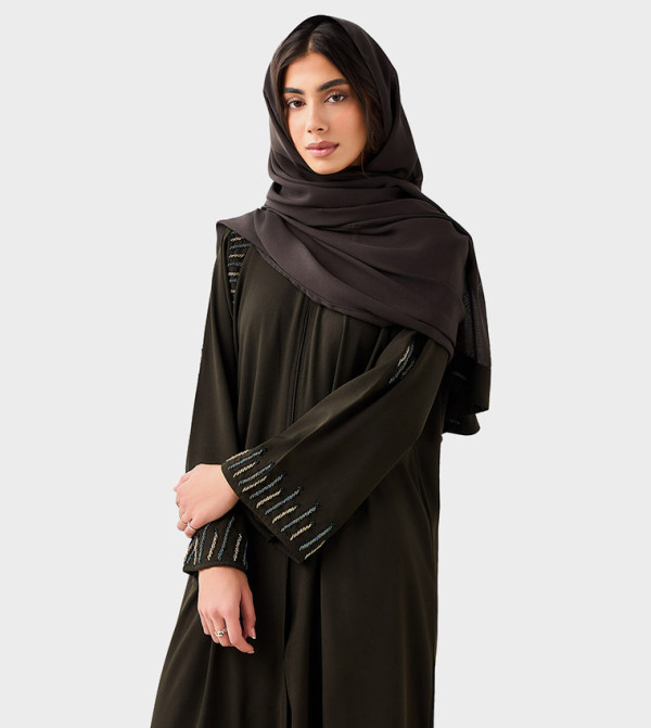 HM  Abayas - Green Abayas