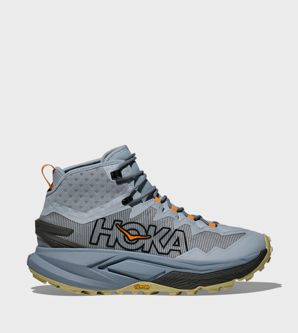 Hoka  Boots - Blue Lace up Boots