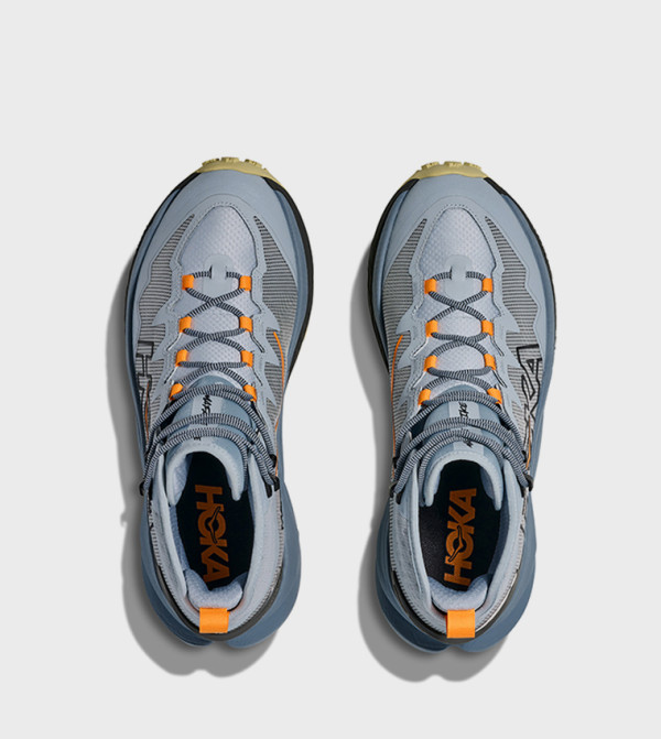 Hoka  Boots - Blue Lace up Boots