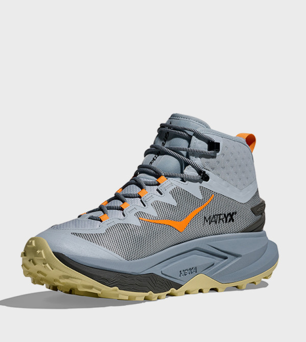 Hoka  Boots - Blue Lace up Boots