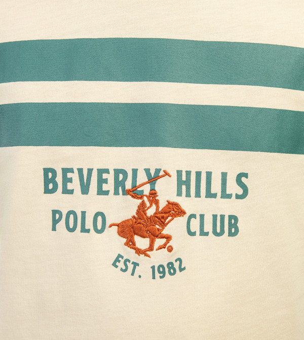 Beverly Hills Polo Club  swim-sun-and-water-play - Beige T-shirts