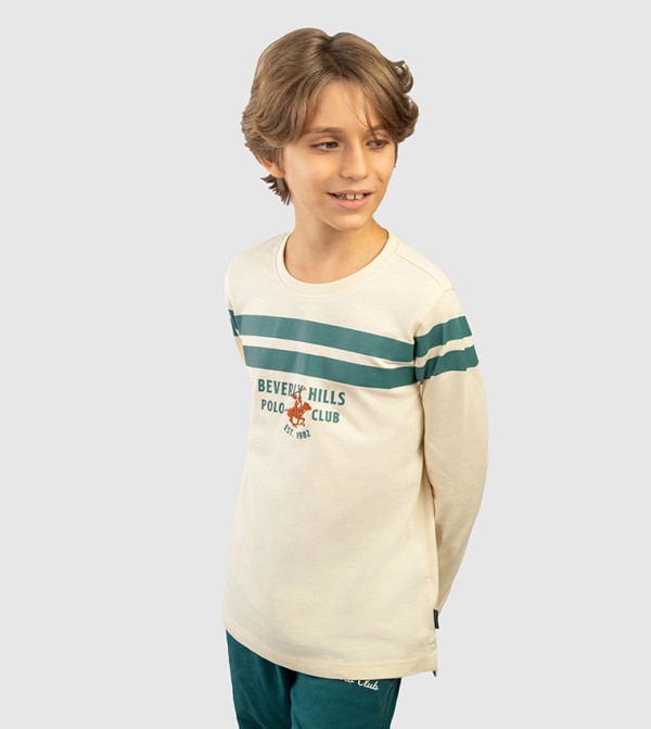 Beverly Hills Polo Club  swim-sun-and-water-play - Beige T-shirts