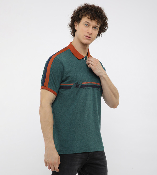 Beverly Hills Polo Club Beverly Hills Polo Club - Green Polo T-shirts