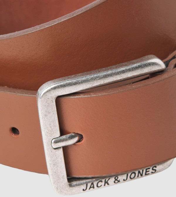 Jack & Jones Jack & Jones - Brown Leather Belts