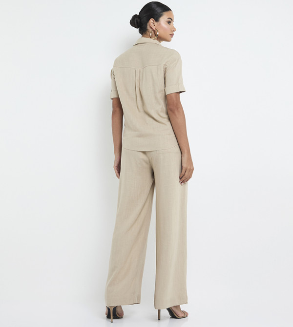 Anne Klein  Co-Ord Set - Beige Co-Ord Set