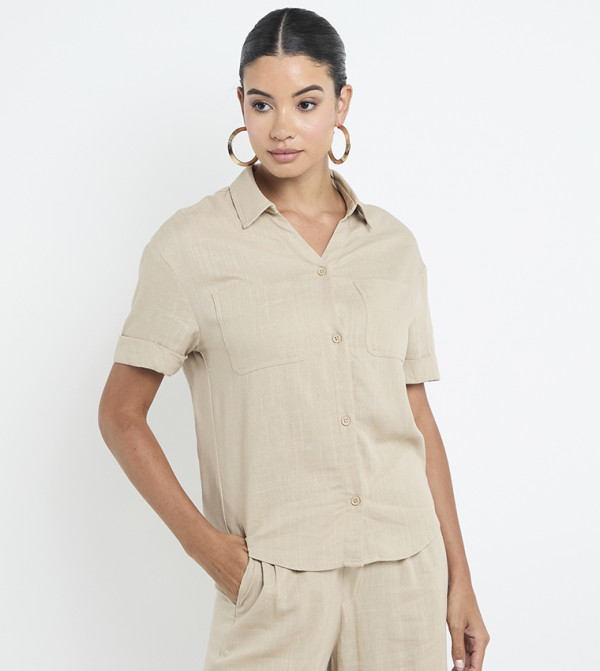 Anne Klein  Co-Ord Set - Beige Co-Ord Set