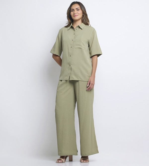 Anne Klein  resort-state-of-mind-w - Green Co-Ord Set