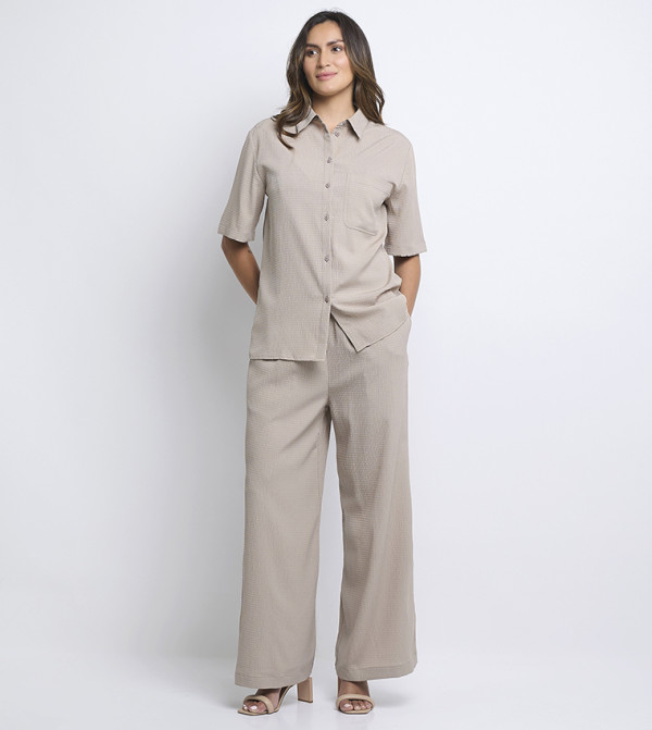 Anne Klein  resort-state-of-mind-w - Grey Co-Ord Set