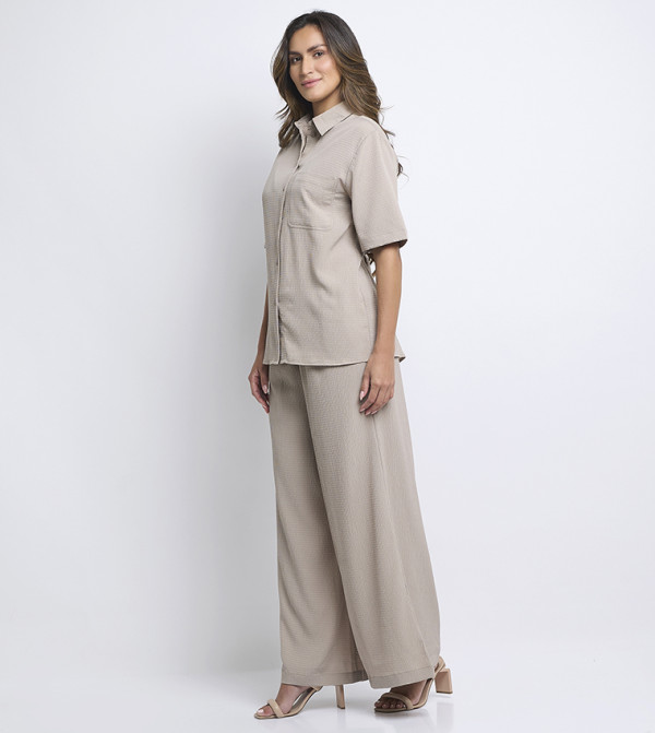 Anne Klein  resort-state-of-mind-w - Grey Co-Ord Set