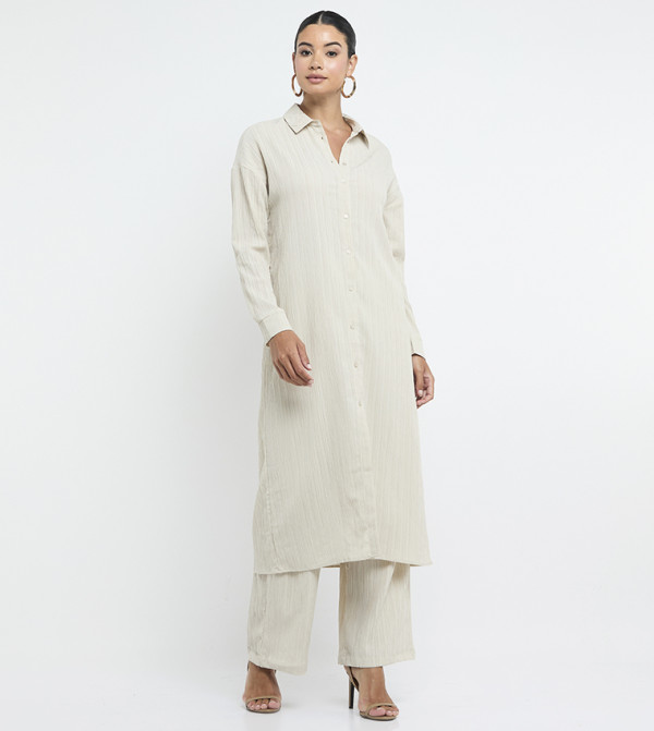 Anne Klein  Co-Ord Set - Beige Co-Ord Set