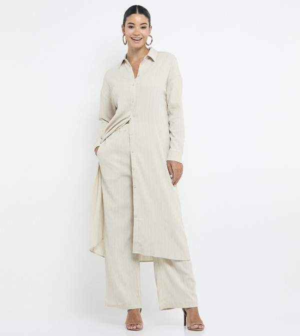 Anne Klein  Co-Ord Set - Beige Co-Ord Set