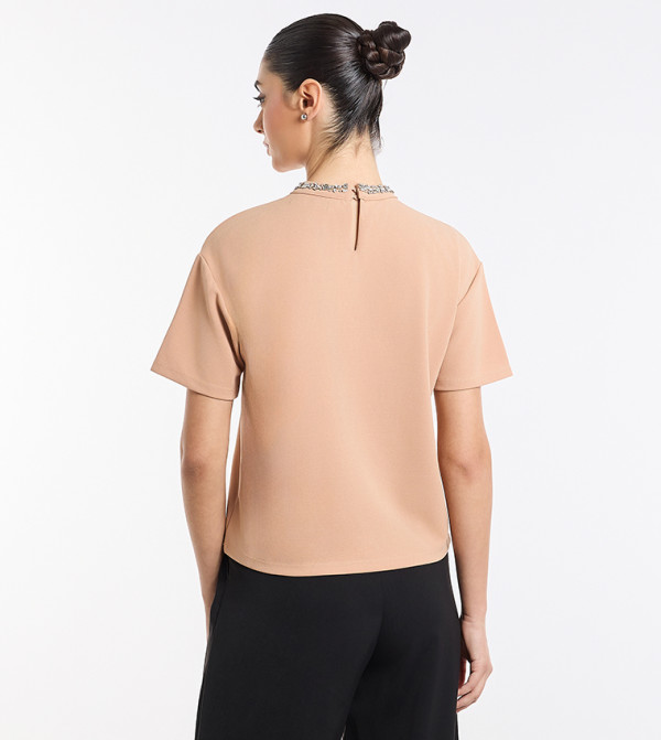 BCBG BCBG - Beige Casual Tops