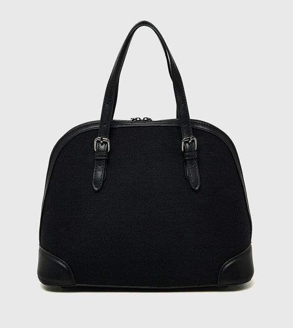 آن كلاين caution-hottest-deals-om - أسود Satchel Bags