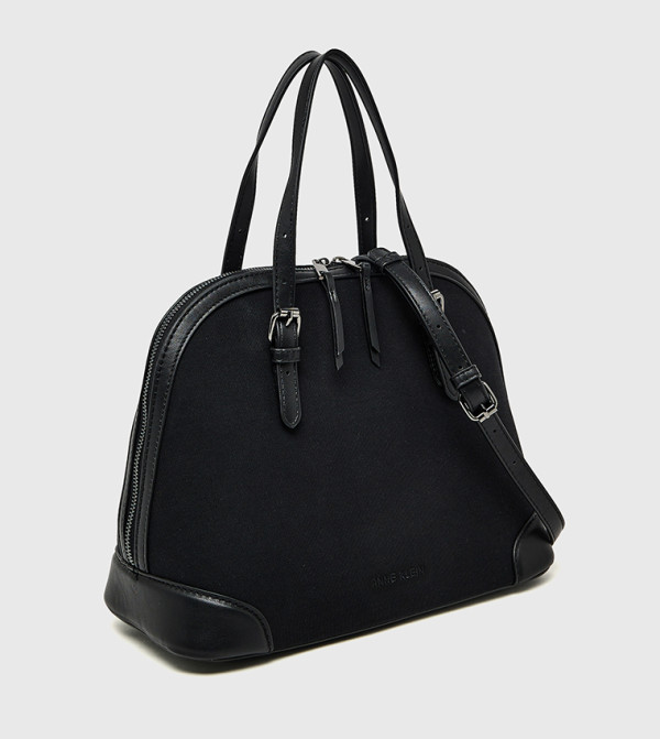آن كلاين caution-hottest-deals-om - أسود Satchel Bags