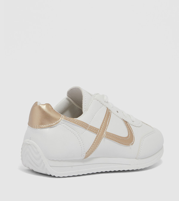 HIS & HERS Aila - Gold Lace Up