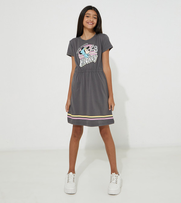 Mickey Mouse Mickey Mouse - Grey Casual Dress