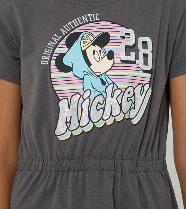 Mickey Mouse Mickey Mouse - Grey Casual Dress